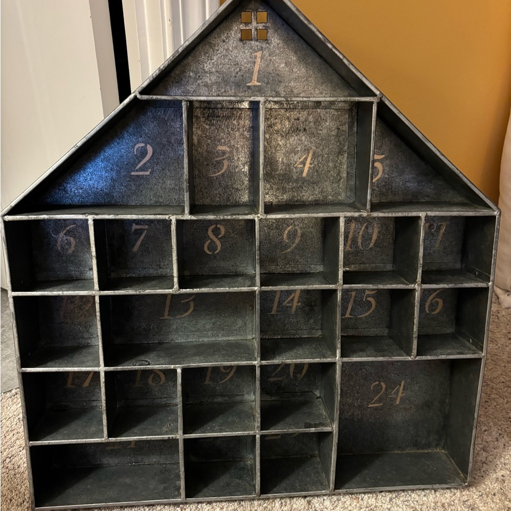 Restoration Hardware Steel Gray Advent Calendar
